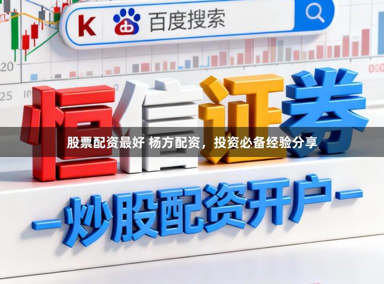 股票配资最好 杨方配资，投资必备经验分享